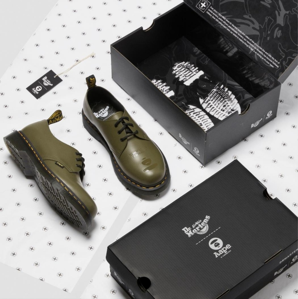 Dr. Martens 1461 AAPE Oxford - Picture 10 of 12